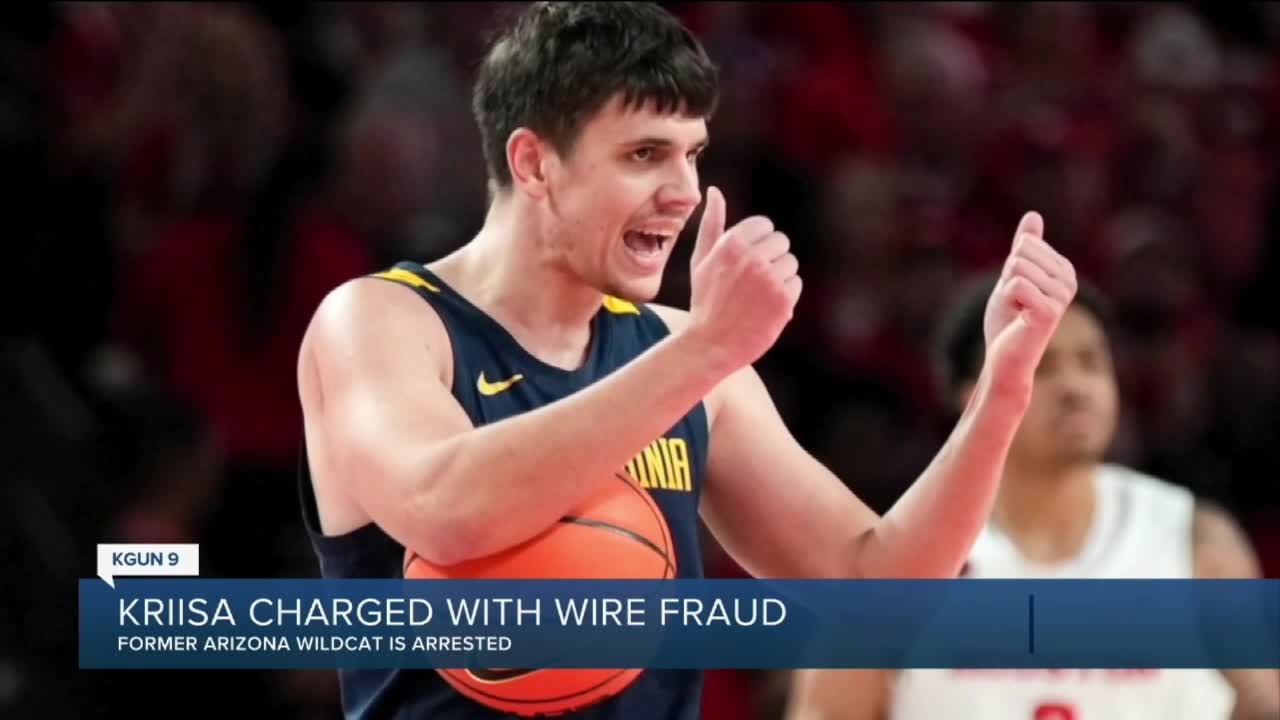 Former Arizona Guard Kerr Kriisa Arrested on Federal Wire Fraud Charges