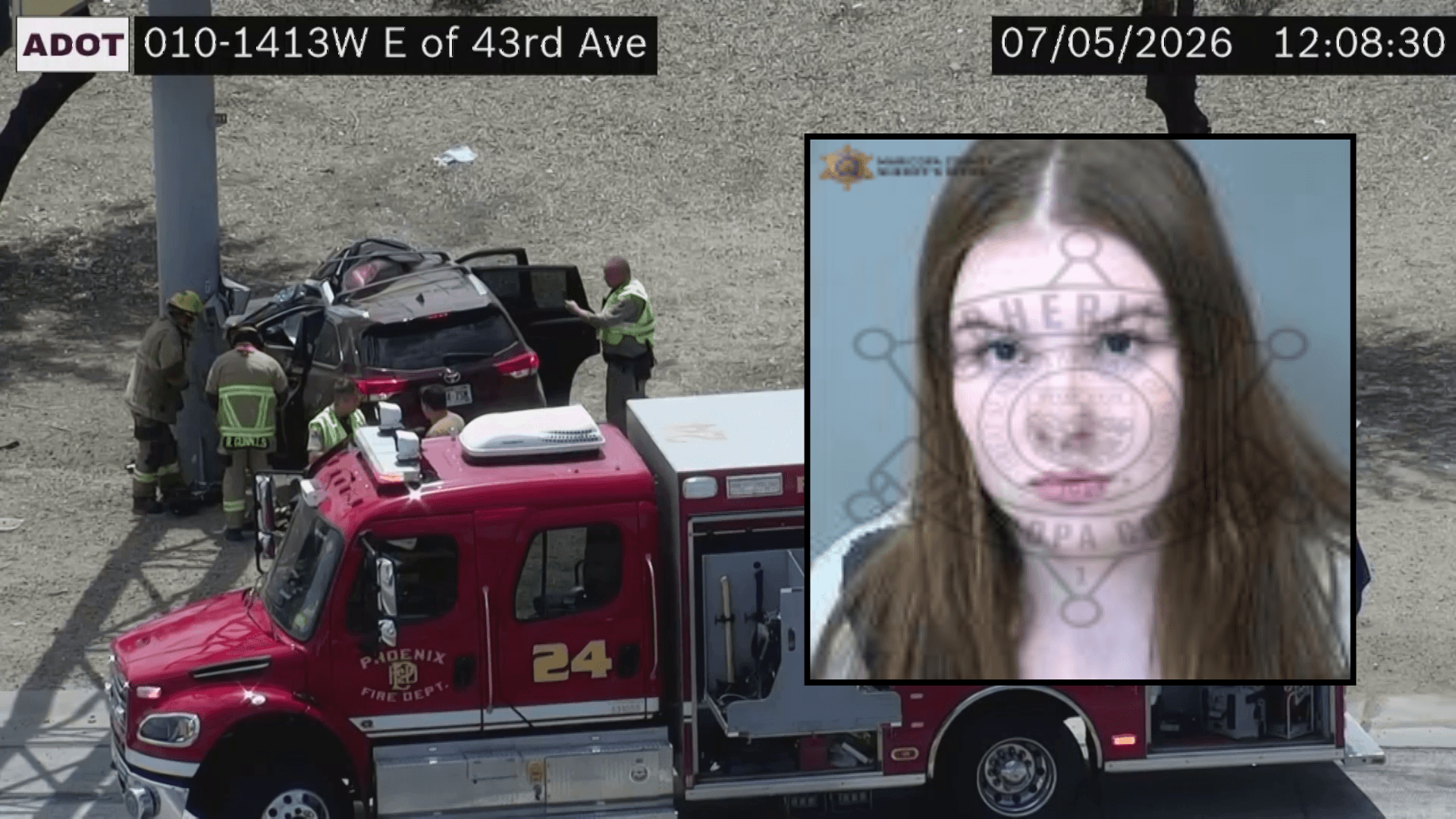 Tempe woman arrested after I‑10 crash that killed Wisconsin man, officials say