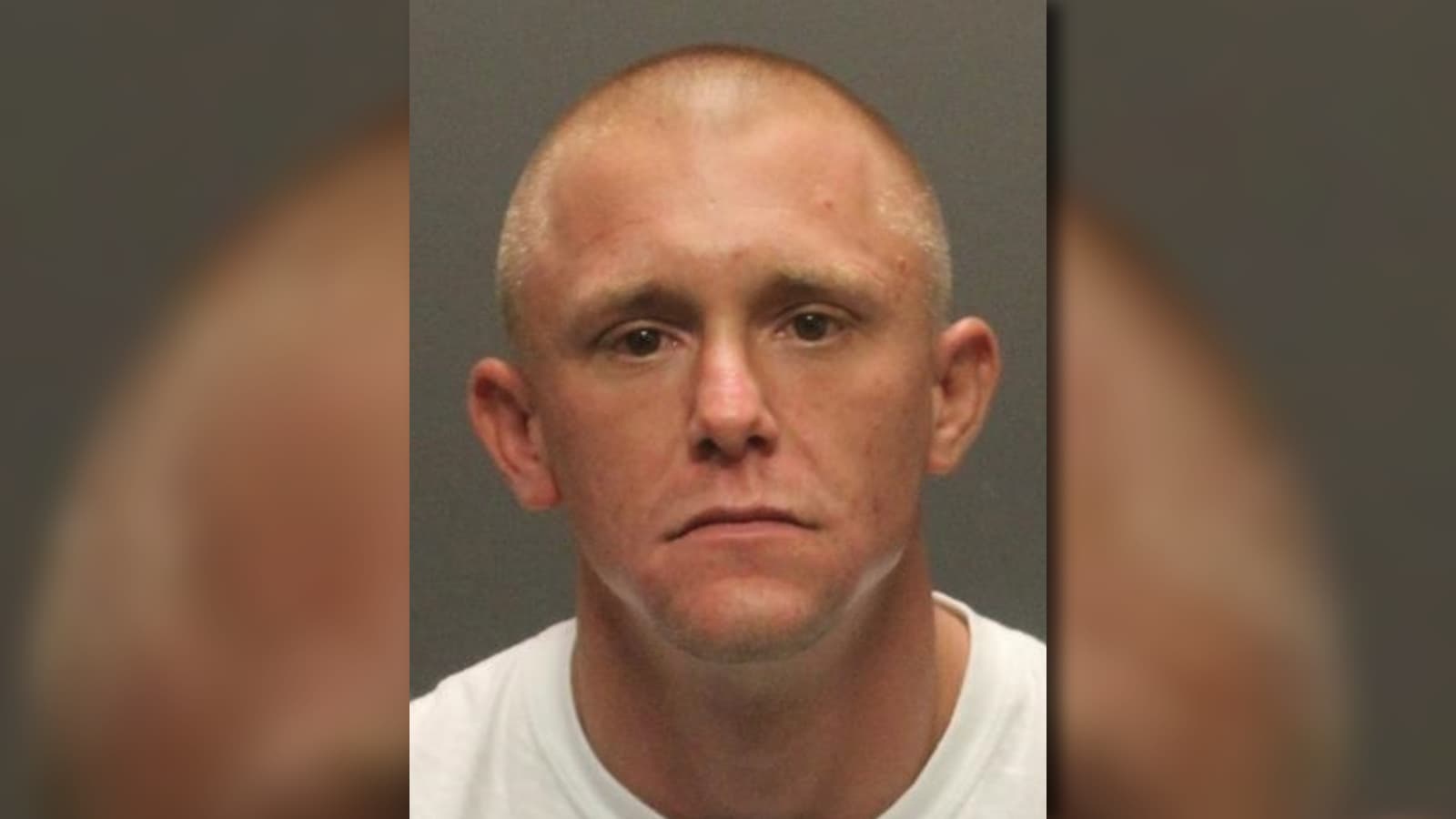 Booking photo released by Tucson police of the man convicted and sentenced in the March road‑rage shooting that wounded two teenage girls.