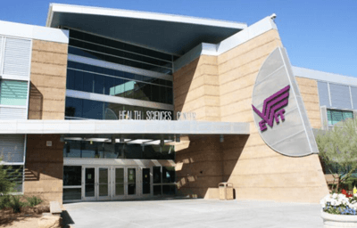 Exterior of the East Valley Institute of Technology health services building at the EVIT campus; EVIT and East Valley school districts announced a new agreement.