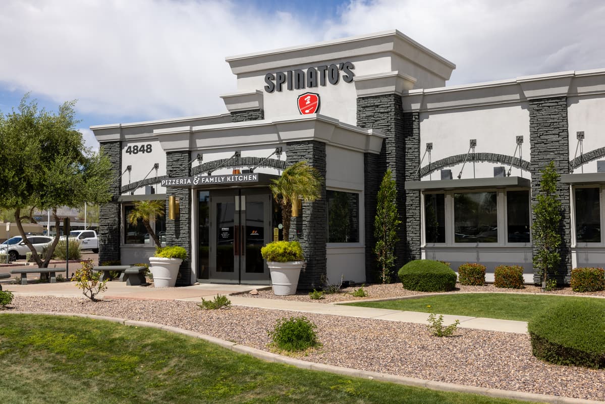 Spinato’s north Phoenix restaurant exterior (4848) — the location the chain says will be relocated as it plans a new Goodyear site.
