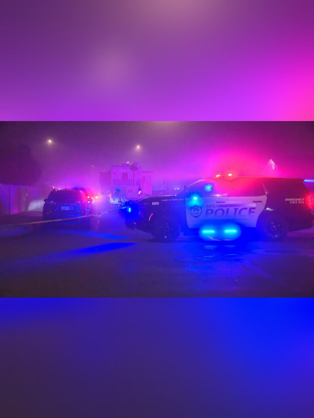 Mesa officer kills man accused of attacking ex‑wife and children;…