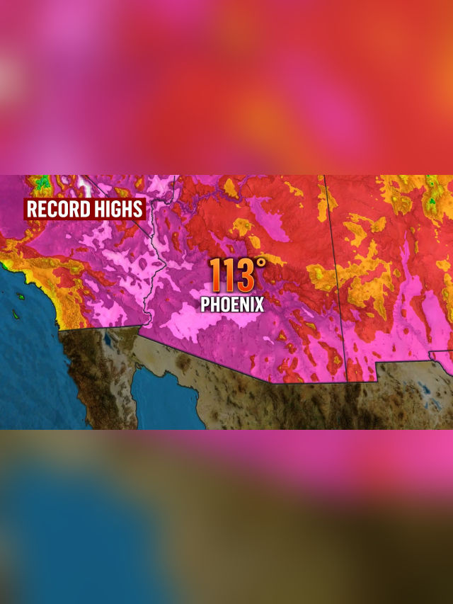 Record Heat Grips the West as Fire Danger Rises from Las Vegas to…