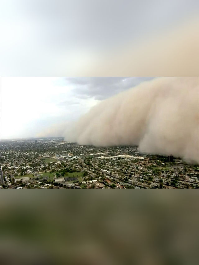 Severe Overnight Dust Storm Sends Phoenix Air Pollution Soaring to…