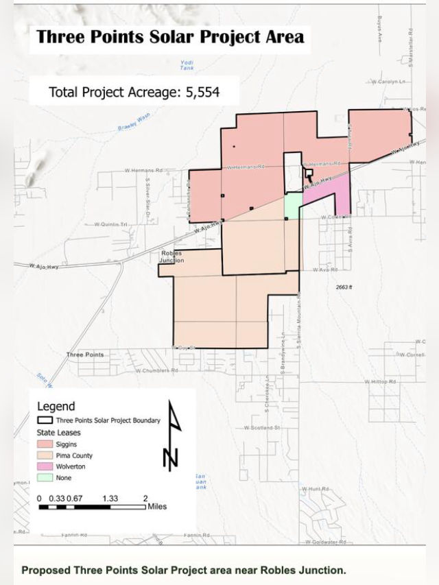 Three Points Residents Rally as Proposed 5,554‑Acre Solar Project…